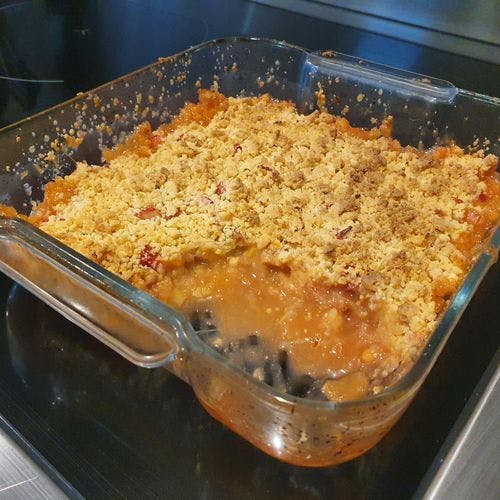 Picture of Rhubarb and Orange Crumble